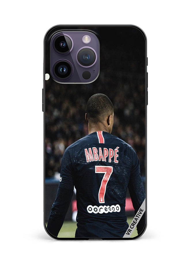 VR CREATIVE Protective Case Cover For Apple iPhone 15 Pro Mbappe Design Multicolour - Image 1