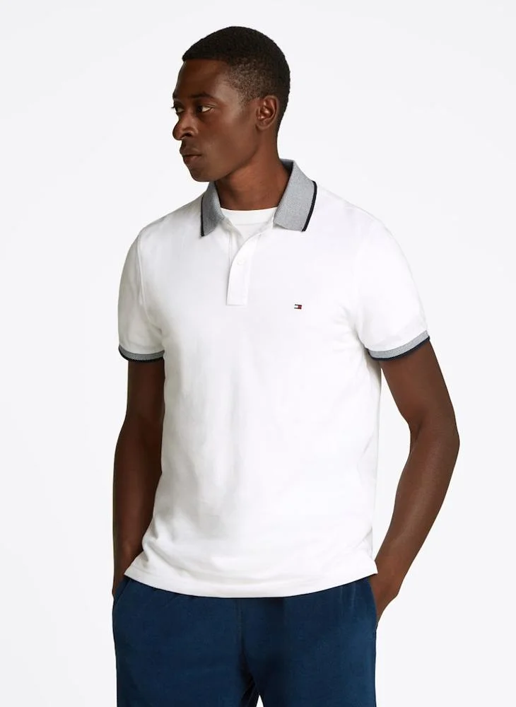 تومي هيلفيغر Short Sleeeve Polo Shirt