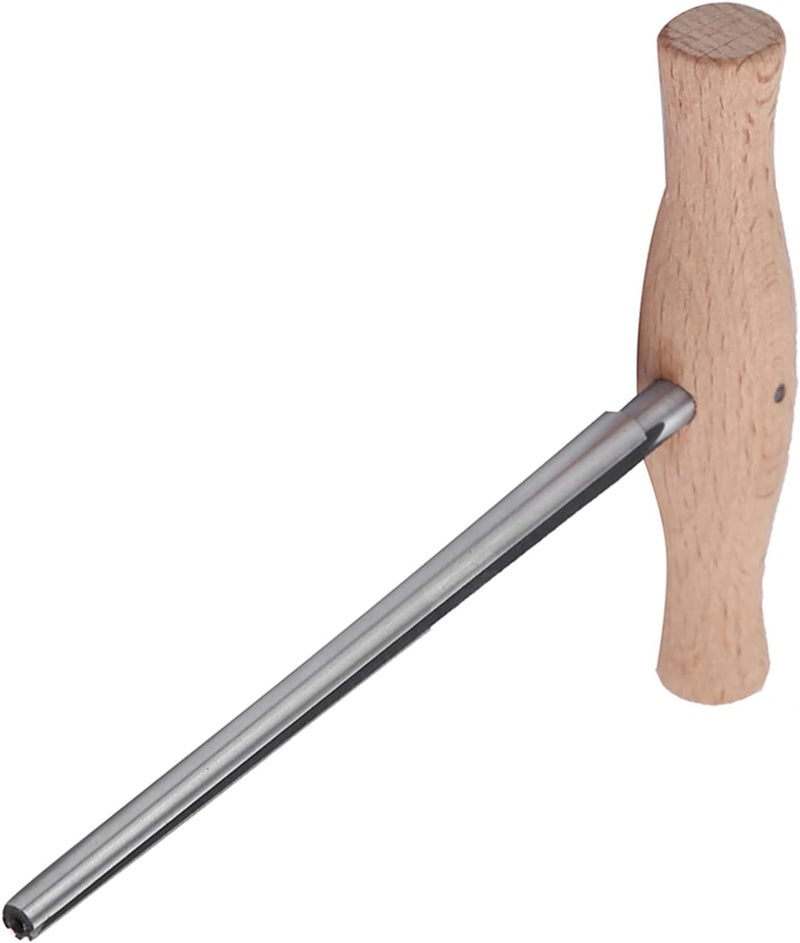 Violin Peg Hole Reamer 1:30 Taper, High Speed Steel Violin Reamer with Ergonomic Wood Handle, Precision Tool for 3/4 and 4/4 Violin Pegbox Repair and Setup - Image 4