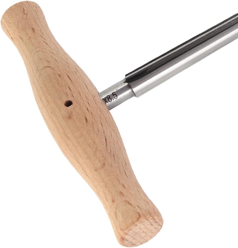 Violin Peg Hole Reamer 1:30 Taper, High Speed Steel Violin Reamer with Ergonomic Wood Handle, Precision Tool for 3/4 and 4/4 Violin Pegbox Repair and Setup - Image 3
