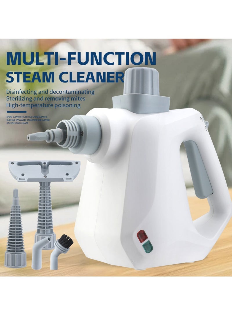 Arabest Steam Cleaner Home Portable Handheld 1000 Watt Multifunctional High Temperature Pressurized Steam Cleaner with 9 Pieces Accessories for Kitchen Sofa Bathroom Car Window Uk Plu  - Image 2