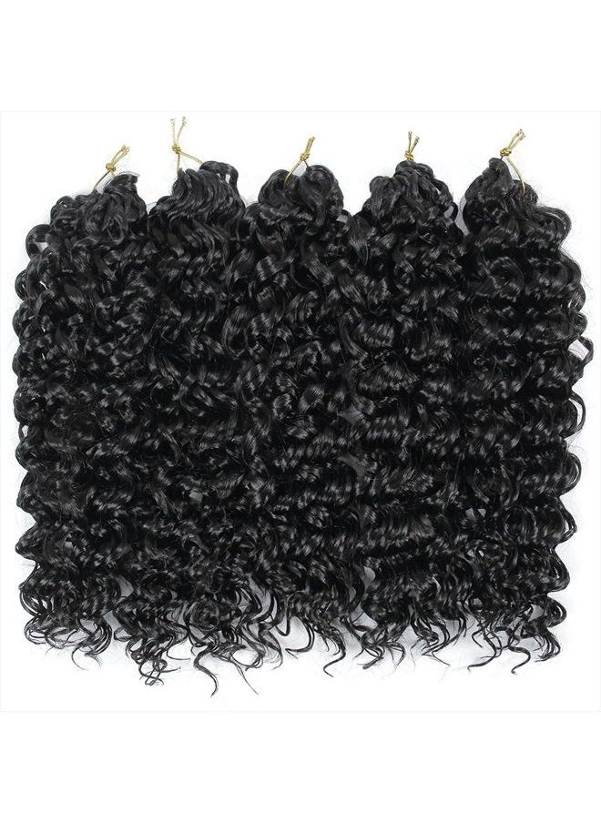 14inch GoGo Curl Crochet Braids for Water Wave Crochet Hair for Black Women,Natural Black Deep Wave Synthetic Braiding hair Extensions (5Packs,1B) - pzsku/Z4B1FC66E6714BDA157F5Z/45/_/1684406625/2717df0b-ac16-440d-8373-fa4c470c755e