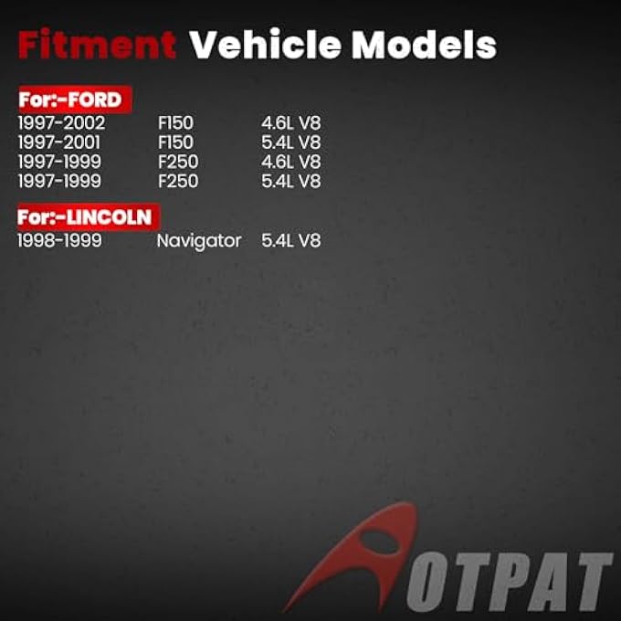 AOTPAT High Output Alternator for:-Ford F150 Expedition E150 E250 E350 Econoline E350 Super Duty, for:-Lincoln Navigator 5.4l v8, 12V 130Amp, Alternador Replace # F6PZ10346KARM 321-1772 2-07791 - Image 3