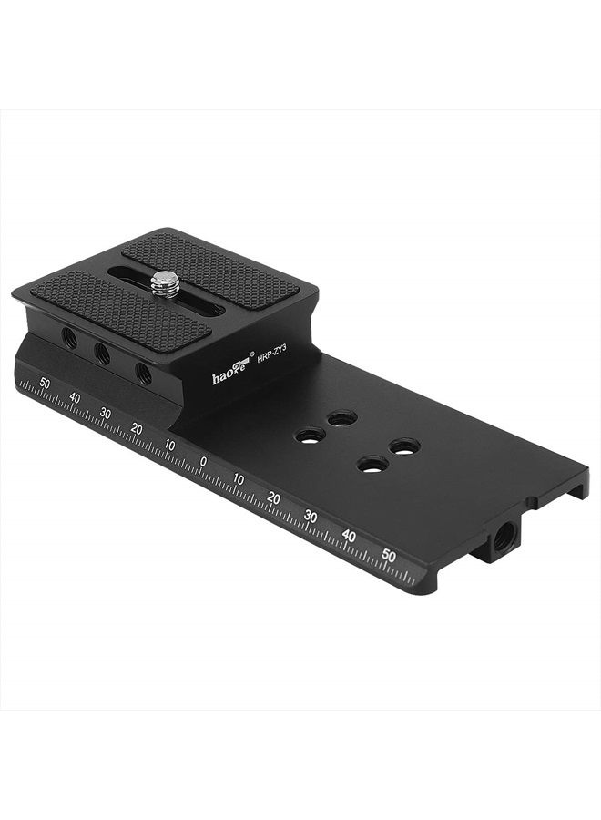 Haoge HRP-ZY3 Camera Height Riser Quick Release Plate for Zhiyun Zhi yun Crane 3 LAB Gimbal Stabilizer - Image 1