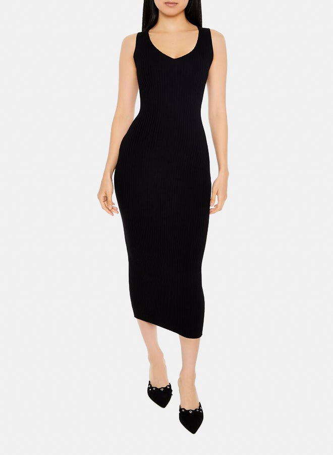 FOREVER 21 Ribbed Sweater-Knit Dress  - Image 1
