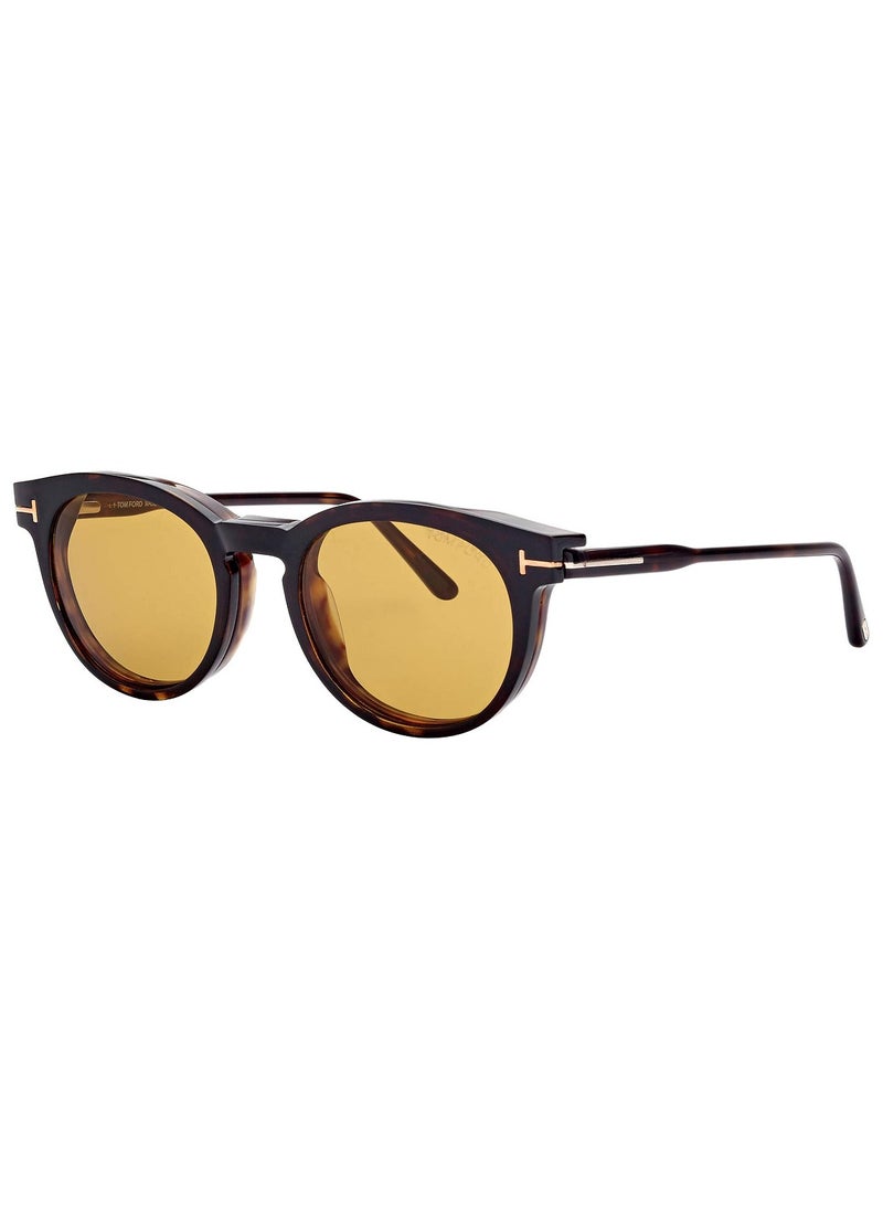 TOMFORD TF5823-H-B 052 50 Men's Clip On Frames