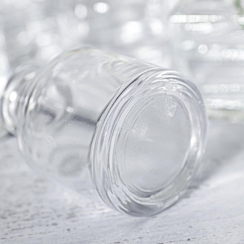 SUJUN Small Mini Flower Vases - Set of 20 Clear Glass Bud Vases - Vintage Rustic Centerpieces for Weddings  Events & Home D?cor - Premium Quality  Timeless Designs - Image 4