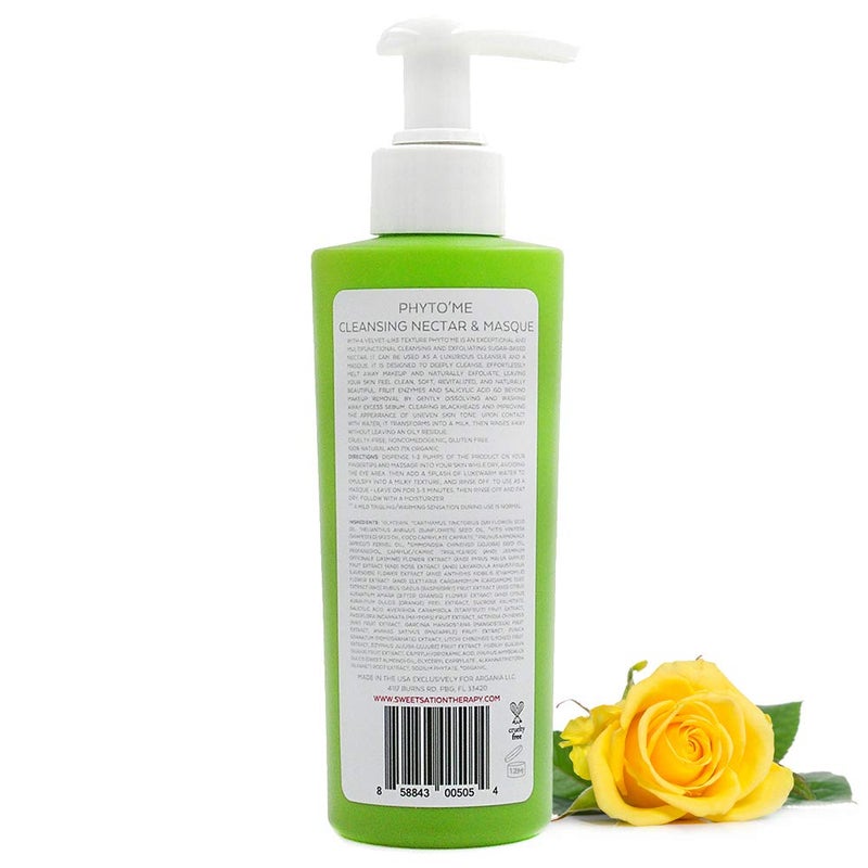 Sweetsation Therapy / YUNASENCE Phyto'me Cleansing Nectar & Masque, Oil Balm-to-Milk Cleanser Mask Makeup Remover with Fruit Enzymes, Pineapple & BHA Salicylic acid. For Clear and Even Skin. - Image 2