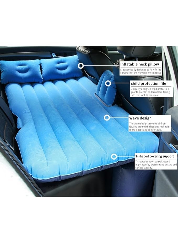 سرير هوائي للسيارة – مرتبة قابلة للنفخ للمقعد الخلفي مناسبة للـ SUV وكمان بعض موديلات فيات.، مثالية للسفر والتخييم - Image 5