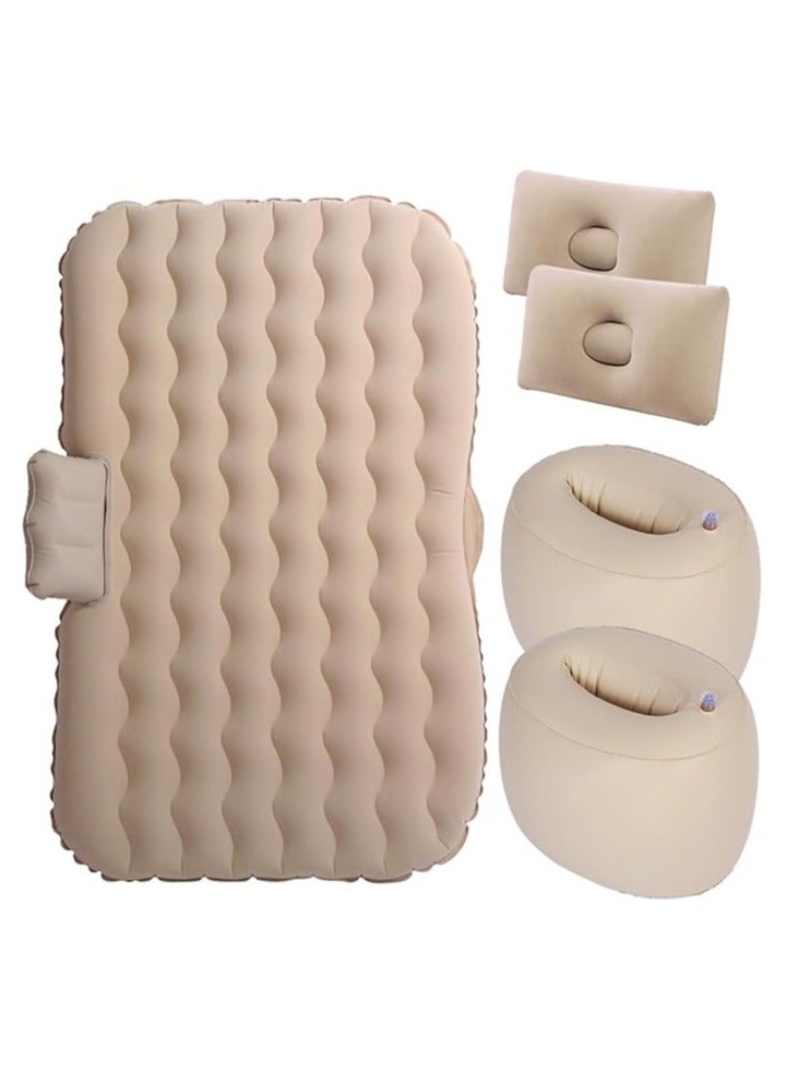 سرير هوائي للسيارة – مرتبة قابلة للنفخ للمقعد الخلفي مناسبة للـ SUV وكمان بعض موديلات فيات.، مثالية للسفر والتخييم - Image 1