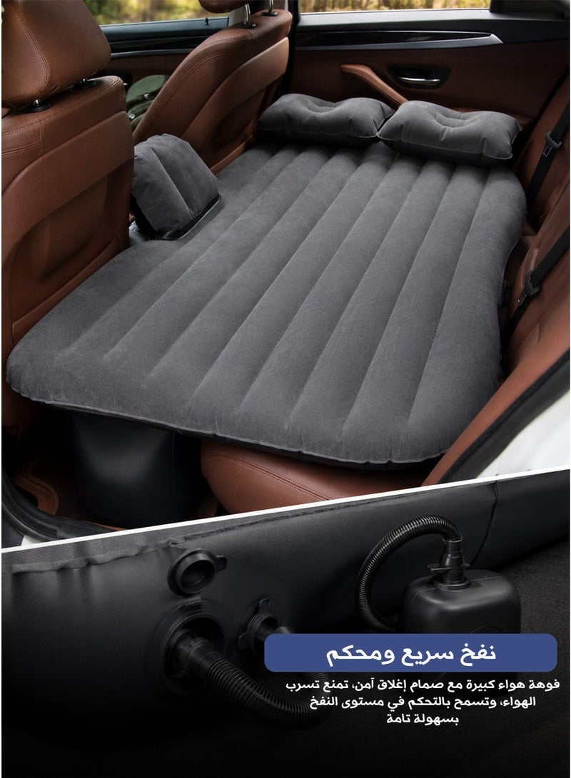 Car Inflatable Bed – Rear Seat Sleeping Mattress for SUV, Fiat, Camping & Travel - Image 1