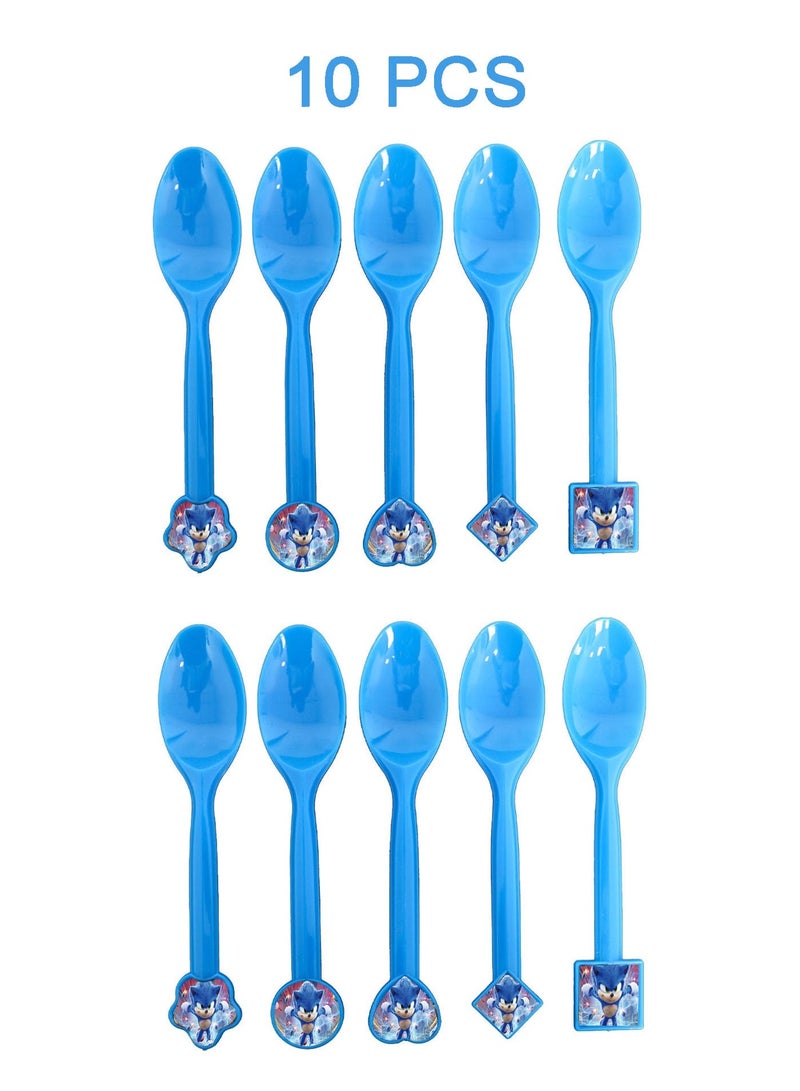 Party Birthday Party Supplies Set - Plates, Napkins, Forks, Spoons & Party Favors - Image 5