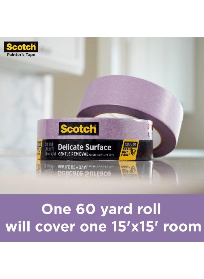 Scotch  Delicate Surface Painter's Tape with Edge-Lock Purple 0.94inch x 60yds 2080-24EC  - Image 3