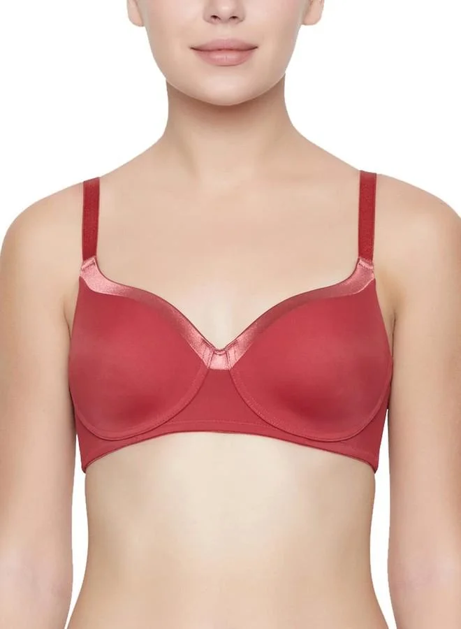 Triumph Triumph Women's Polyamide Wire Free Casual T-Shirt Bra (110I615_Brown)