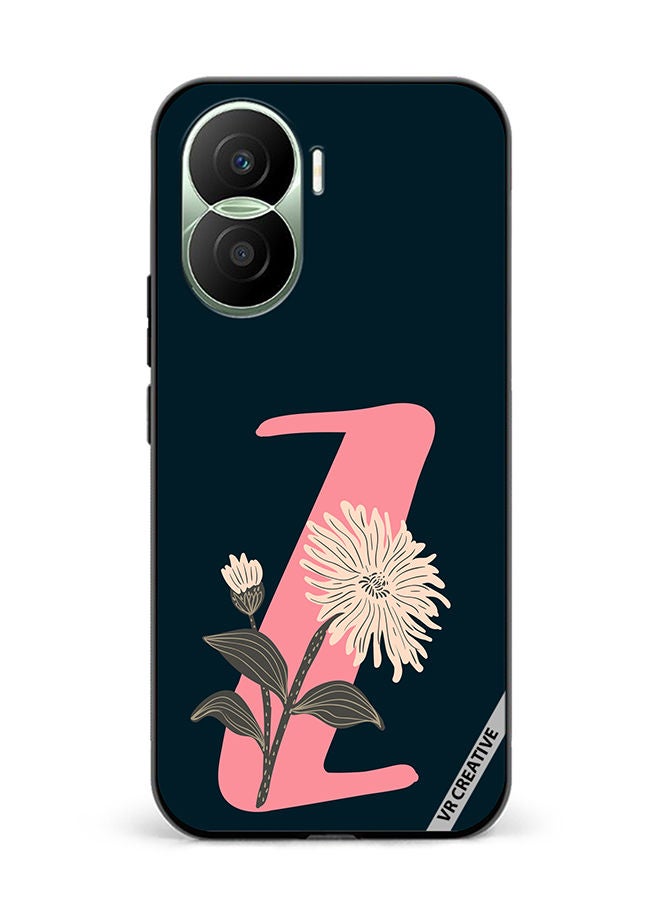 VR CREATIVE Protective Case Cover For Honor Play7T Pro Alphabet Z Design Multicolour - Image 1