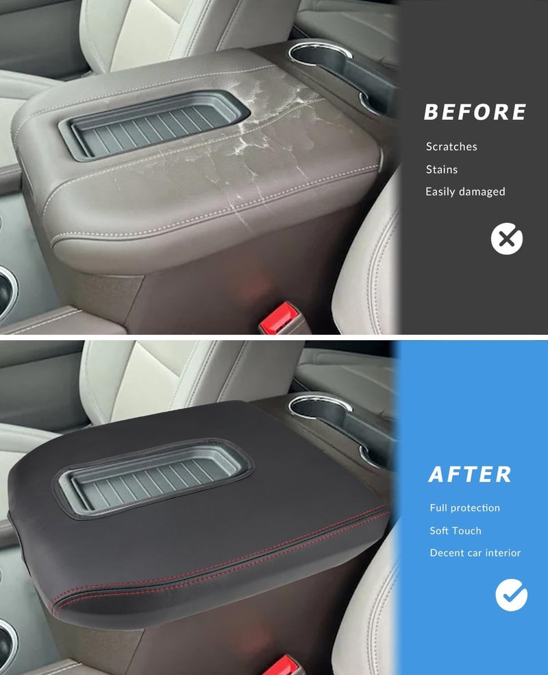 INTGET Center Console Cover for Chevy Silverado & GMC Sierra - Image 3