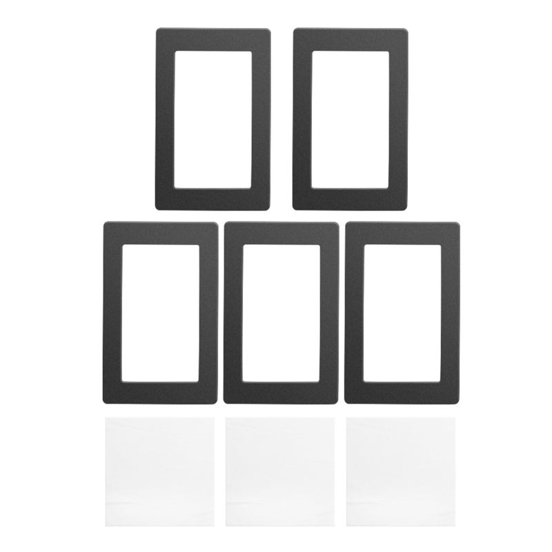 Black LCD Gasket 6.5 x 4.1in Protection from Resin Spill with Non-dust Cloths Compatible with Wanhao D7 Anycubic Photon Photon-S 5.5 Inch LCD Resin 3D Printer - Image 1