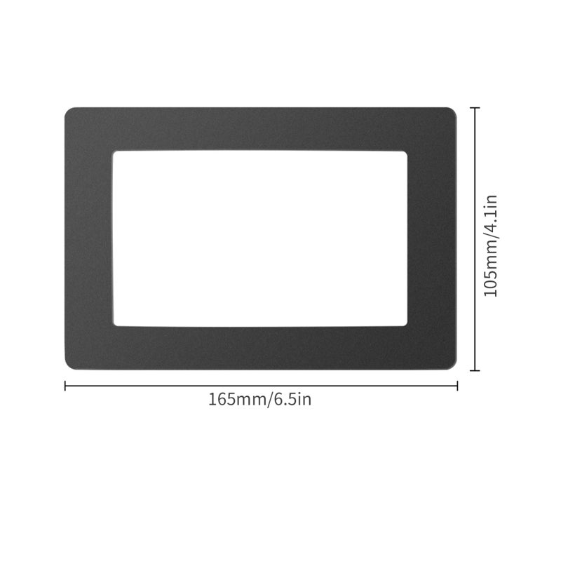 Black LCD Gasket 6.5 x 4.1in Protection from Resin Spill with Non-dust Cloths Compatible with Wanhao D7 Anycubic Photon Photon-S 5.5 Inch LCD Resin 3D Printer - Image 5