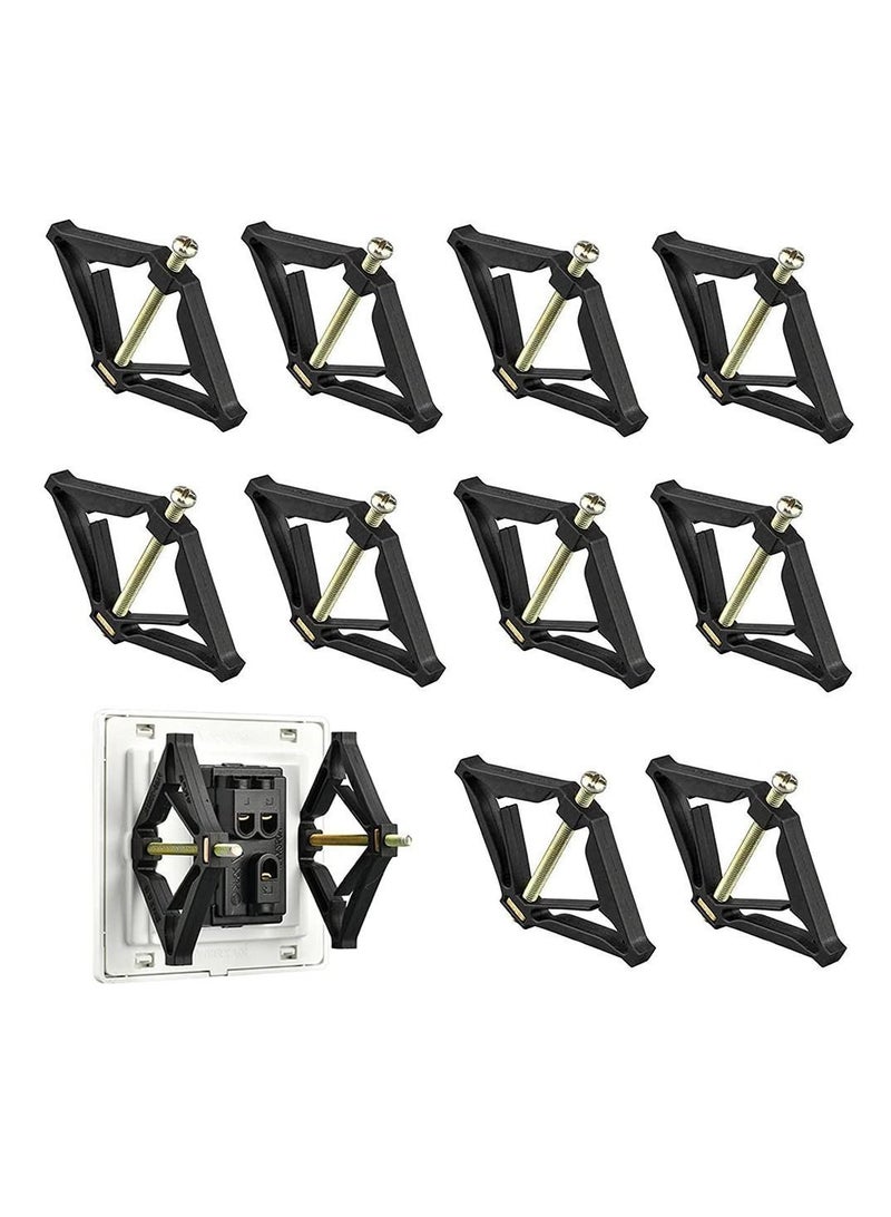 Y&D Wall Mount Switch Box Repair Tool Cassette Repairer Support Rod for Type 86 Socket Bottom (10 Pieces) - Image 1