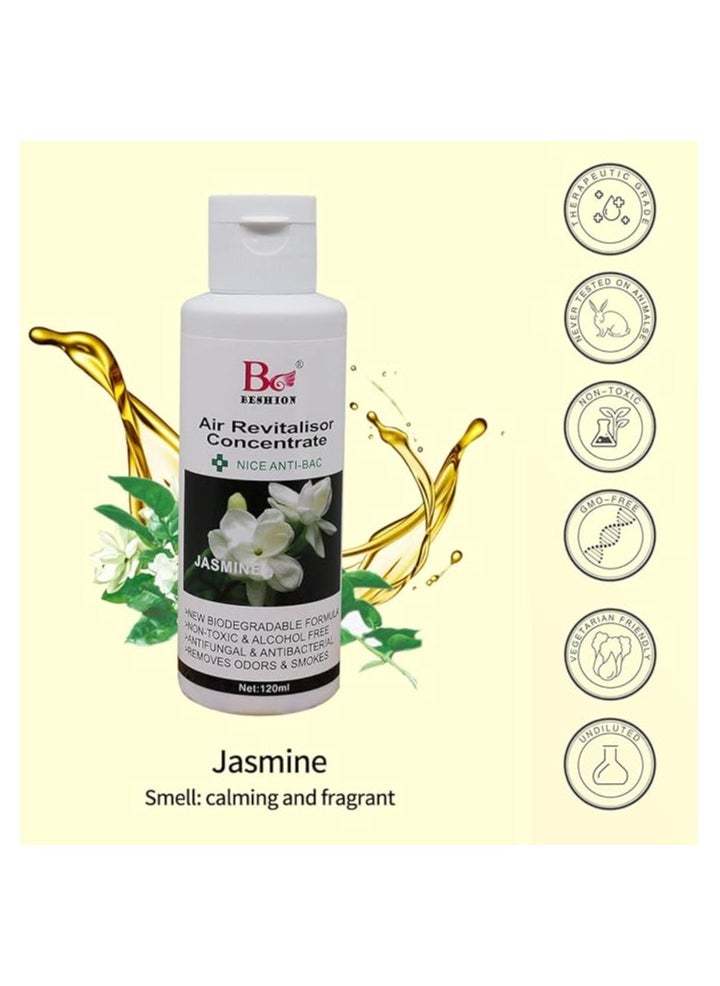 Generic Jasmine 120ML - Beshion Air Revitalisor Concentrate Water-Soluble Drops For Humidifier  - Image 4