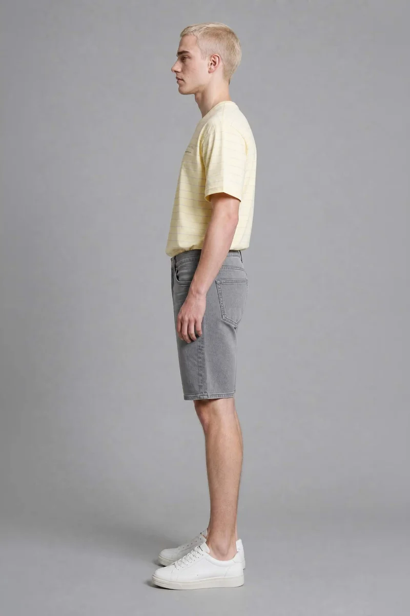 Defacto  Regular Fit Denim Bermuda Shorts for Men | Best Price UAE