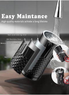 Joshberg 4 in 1 Electric Milk Frother and Steamer, 400W 240ml Automatic Milk Frothing and Milk Warmer Heater, Hot and Cold Milk Foam Maker for Coffee, Latte, Cappuccino Silent Operation,Black  - Image 4