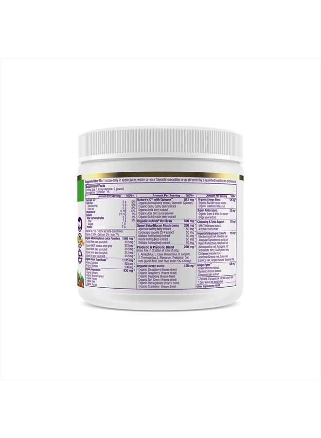 Paradise Herbs ORAC Energy Greens Extract, Organic Grass Juice Powder, Non GMO, Gluten Free, Keto, Paleo, Vegan, 15 Servings - Image 5