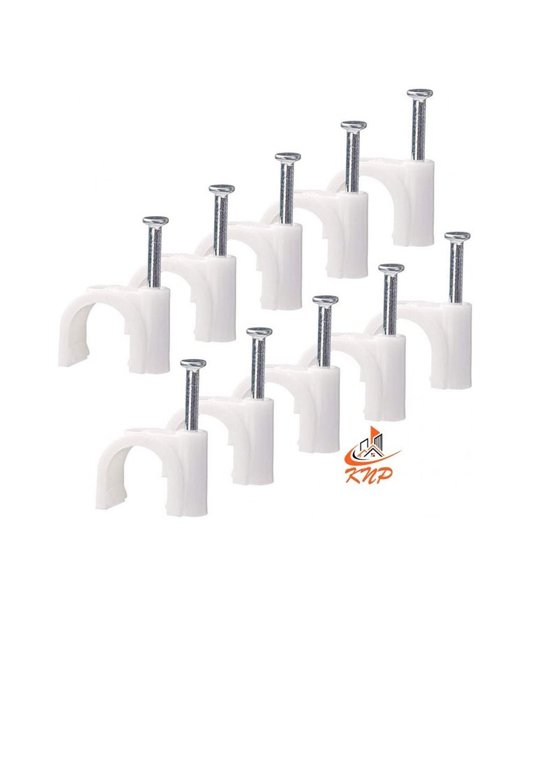 KNP Plastic Cable Wire Clip 16mm - 100pcs - Image 3