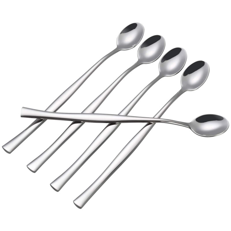 Xowine 12-Piece Long Tea Spoon  Stainless Steel Long Handle Spoons  F - Image 1