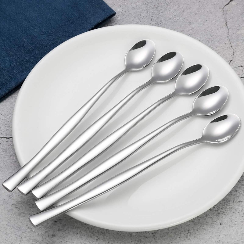 Xowine 12-Piece Long Tea Spoon  Stainless Steel Long Handle Spoons  F - Image 4