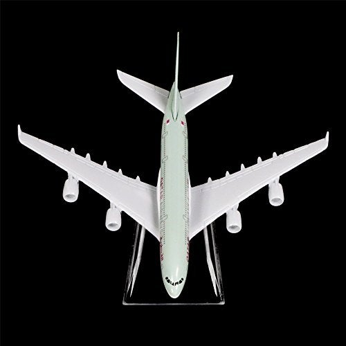 24-Hours نموذج طائرة قطر للطيران A380 من سبائك المعدن 1:400 - Image 5