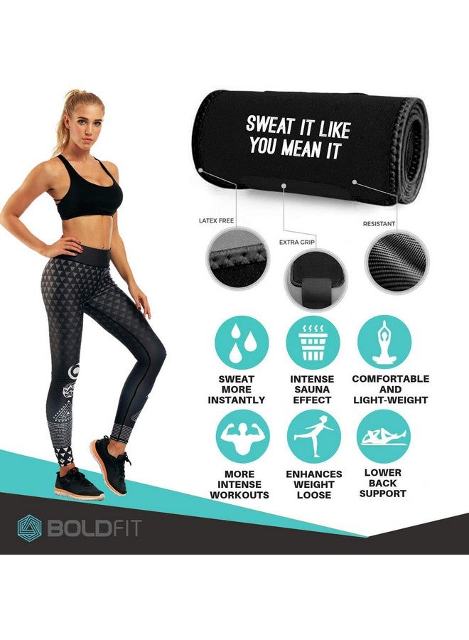 بولد فيت حزام Boldfit Bold Neoprene Sweat Slim (أسود) - Image 4