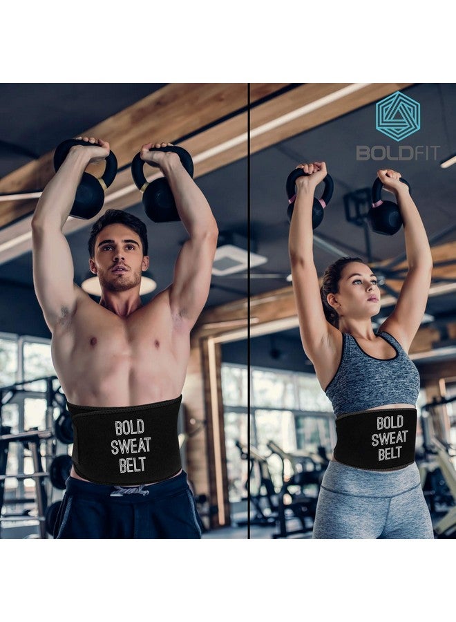 بولد فيت حزام Boldfit Bold Neoprene Sweat Slim (أسود) - Image 3