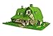 Totoro توتورو 1150 سلسلة ستوديو غيبلي خدمة توصيل كيكي منزل كيكي وجيجي منزل أوكينو MK0722 حرفة ورقية - Image 4