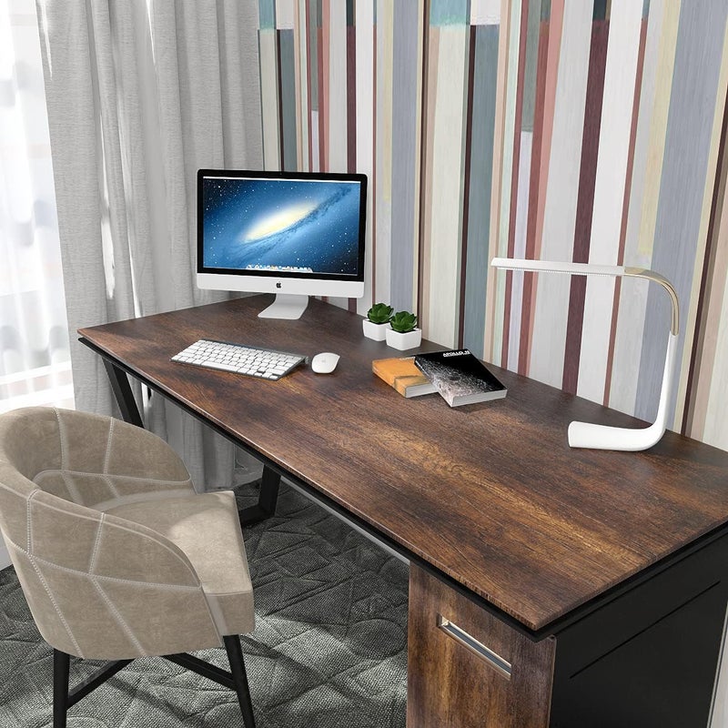 Decotalk 3ft x 16.5ft Large Wood Countertop Contact Paper Wood Grain Contact Paper Peel and Stick ContactPaper Woods Peel and Stick Wallpaper Removable Renter Friendly Wallpaper Woods Vinyl Wrap - Image 4