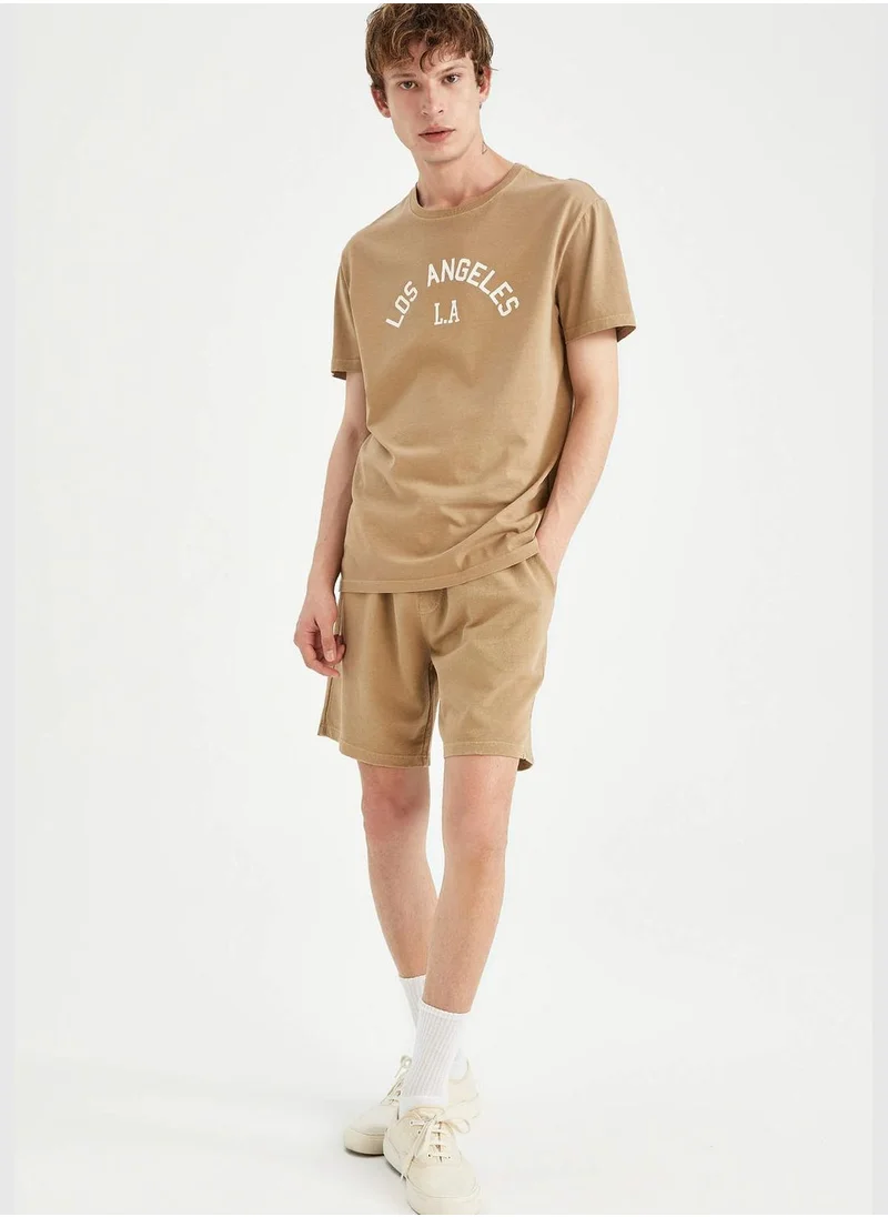 DeFacto Man Regular Fit Crew Neck T-Shirt