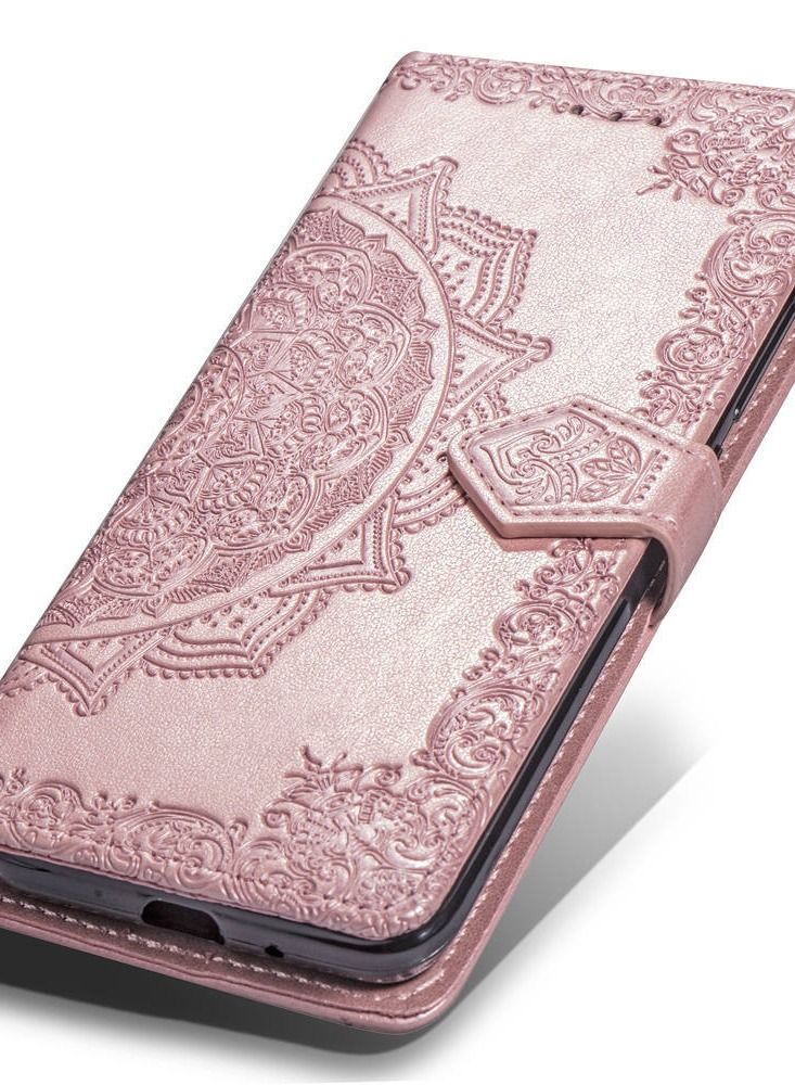 Loquat Suitable For IPhone Datura Embossed Leather Case - Image 2