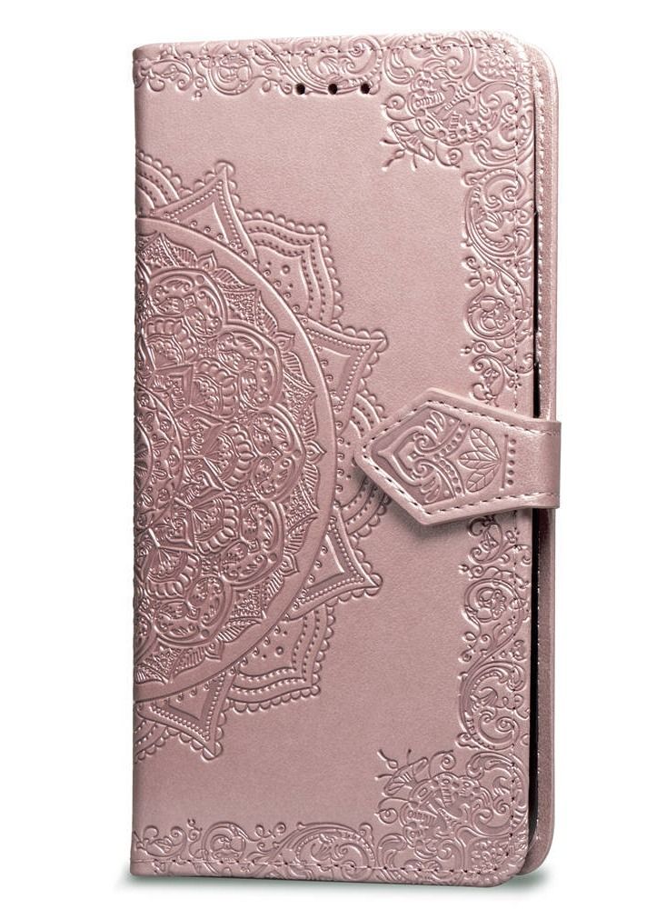 Loquat Suitable For IPhone Datura Embossed Leather Case - Image 1