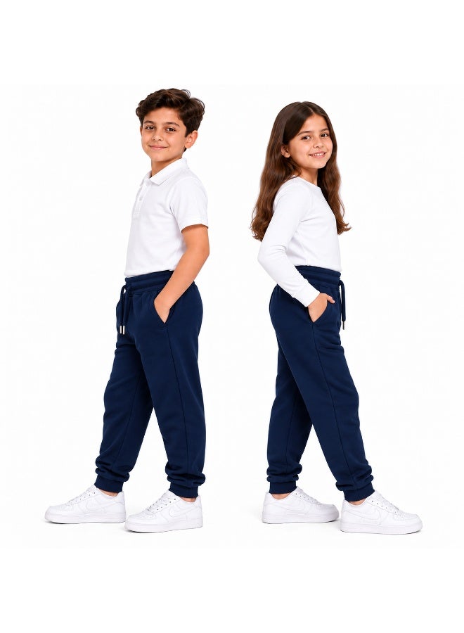 شيروال أطفال للجنسين قطن 100% - كحلي - Image 2