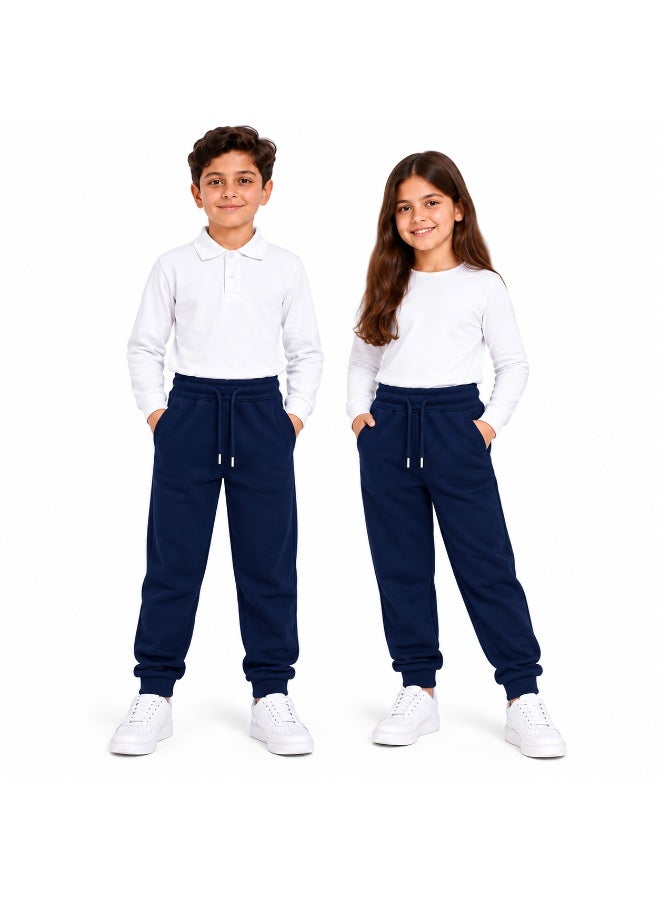 شيروال أطفال للجنسين قطن 100% - كحلي - Image 1