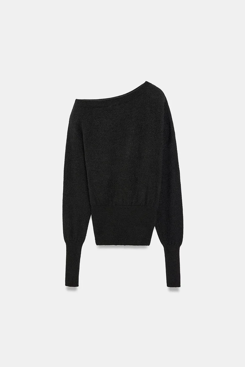 Dilvin Black DILVIN Women's Knit Sweater for Women | Best Price UAE