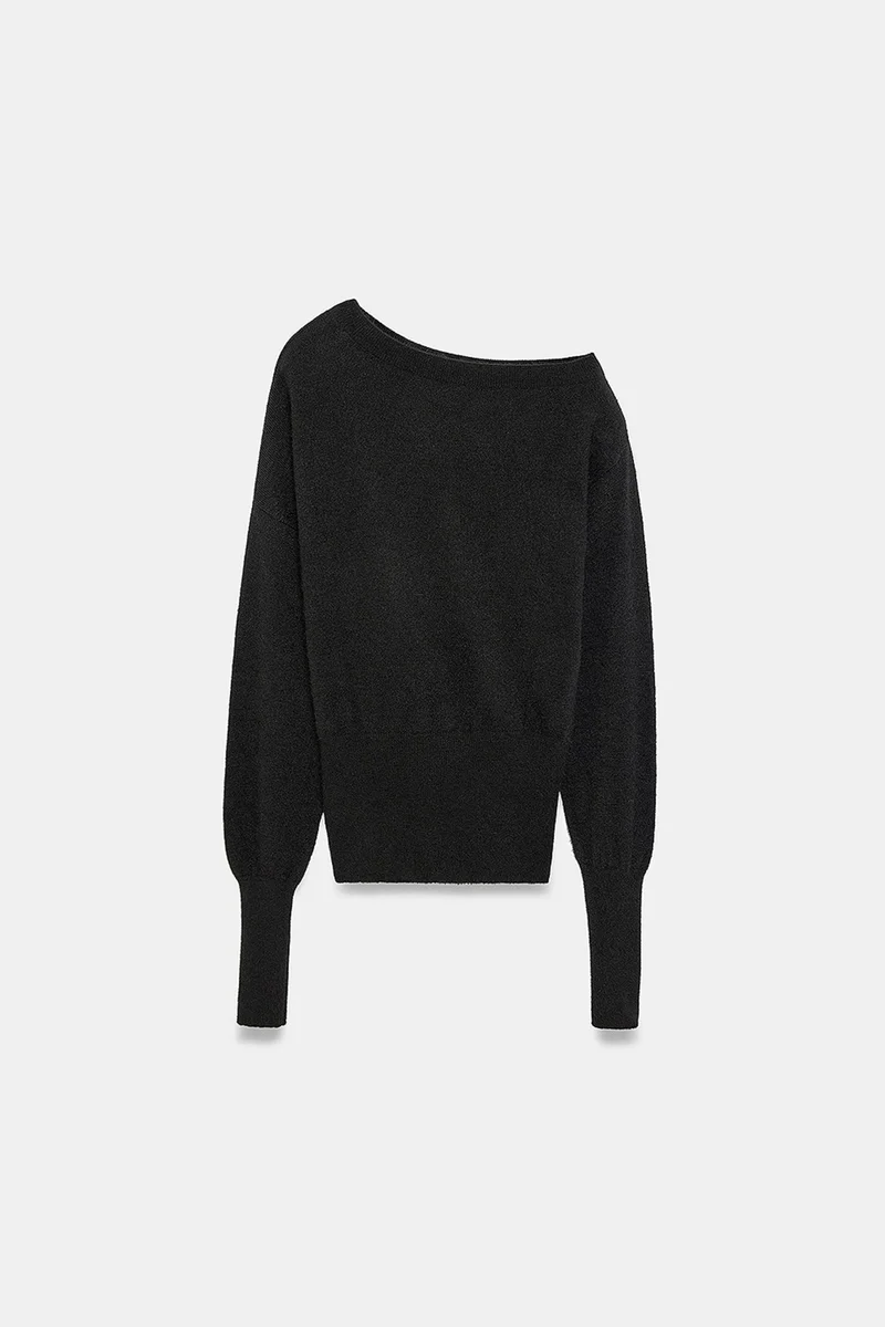 Dilvin Black DILVIN Women's Knit Sweater for Women | Best Price UAE