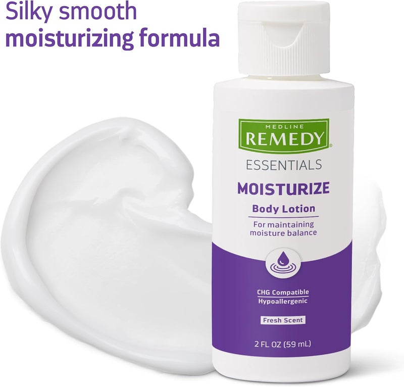 Medline Remedy Essentials Moisturizing Body Lotion - 2 oz - Image 4