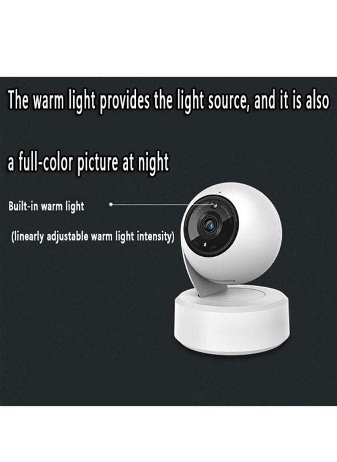 Y30 Smart wifi home security & survilliance camera with battery small security wireless network camera motion detector for home White