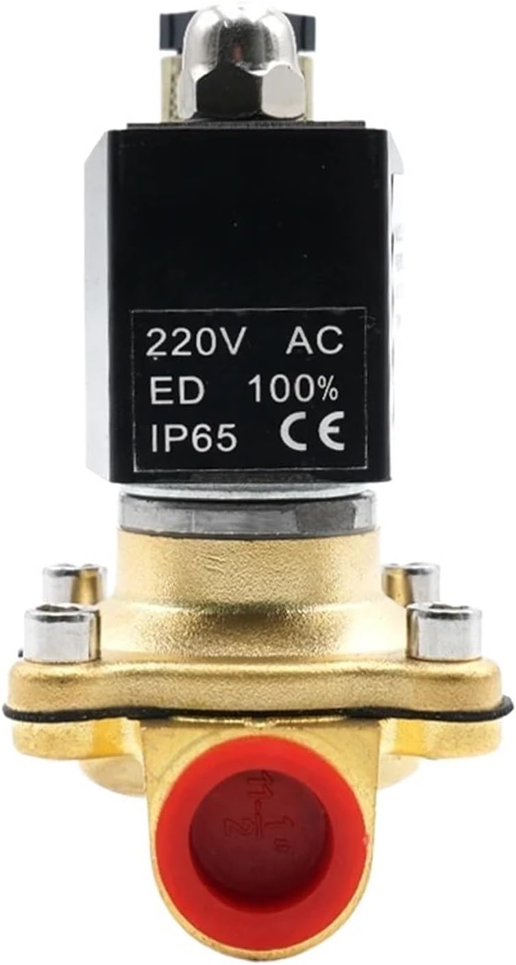 AC110V 220V 380V DC12V 24V,G1/2" to G2, Solenoid Valve, Water Valve, Normally Closed(1-1/4",AC220V_VITON 120 Celsius) - Image 4