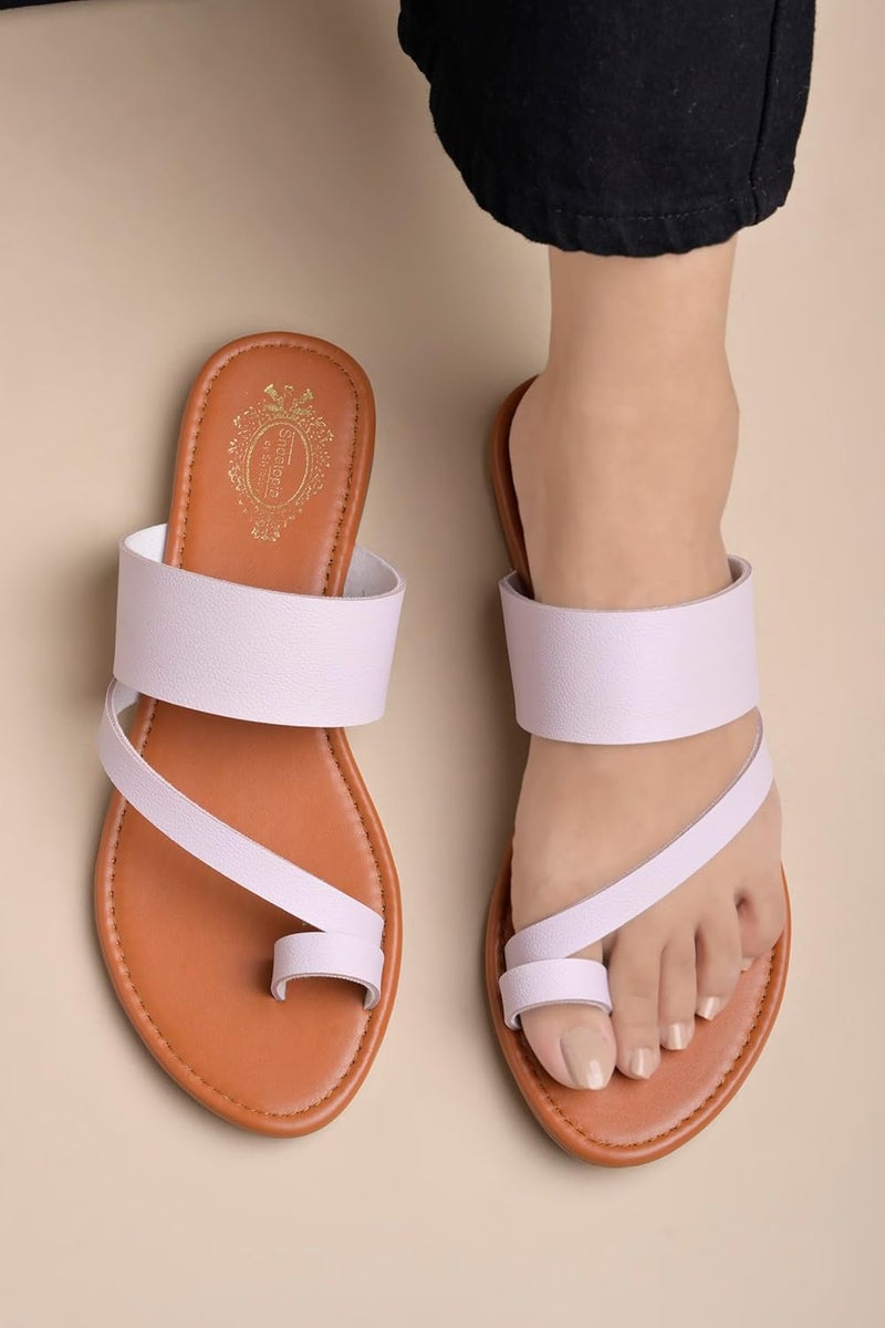 Shoetopia صندل مسطح نسائي من شوتوبيا - Image 3