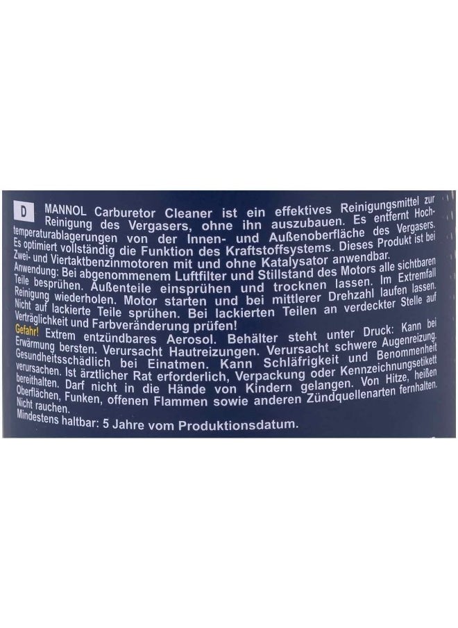HTE Mannol Germany 2 Pieces Pack Carburetor Cleaner (9970)  - Image 3