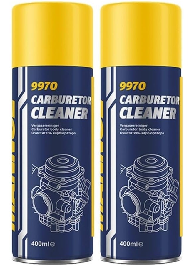 HTE Mannol Germany 2 Pieces Pack Carburetor Cleaner (9970)  - Image 1
