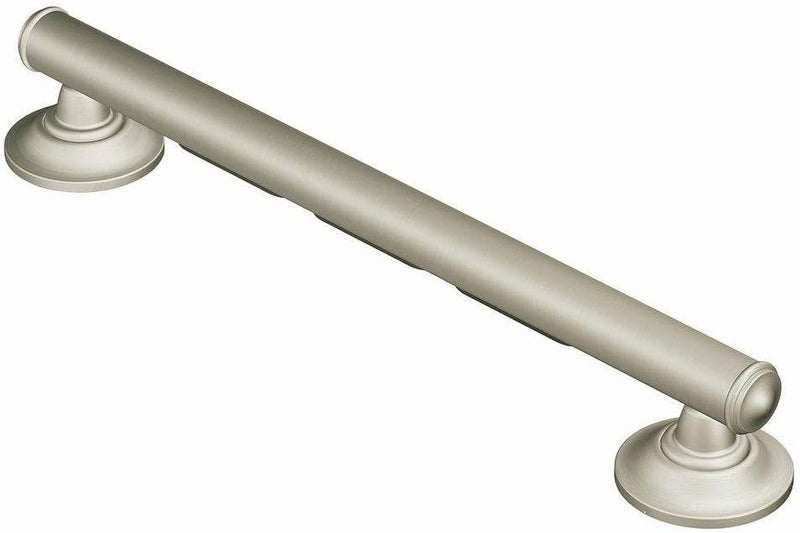 MOEN R8716D1GBN Home Care 16-inch Grab Bar, Brushed Nickel - Image 1