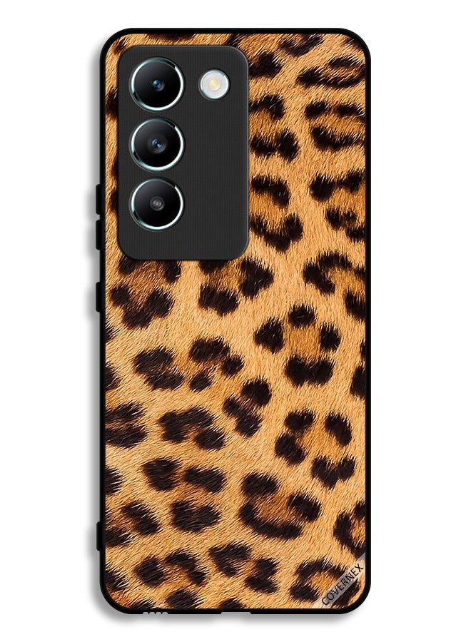 Covernex Vivo Y100 4G Protective Case Cover Leopard Pattern - Image 1